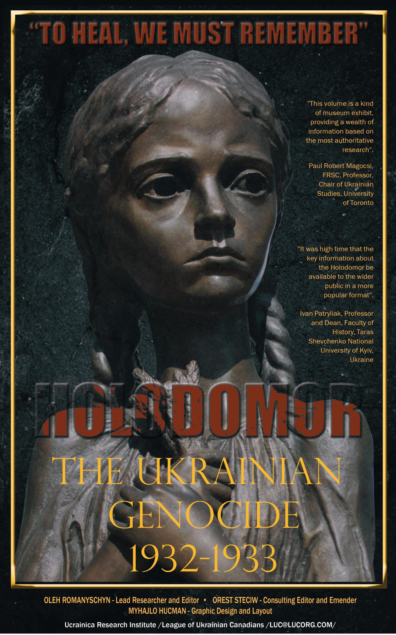 Holodomor: The Ukrainian Genocide, 1932 – 1933, 2nd edition now available